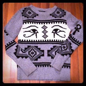 Egyptian Patterned Sweater